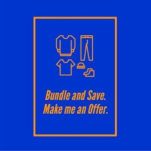 Make me an offer. The better the Bundle. The better the deal.